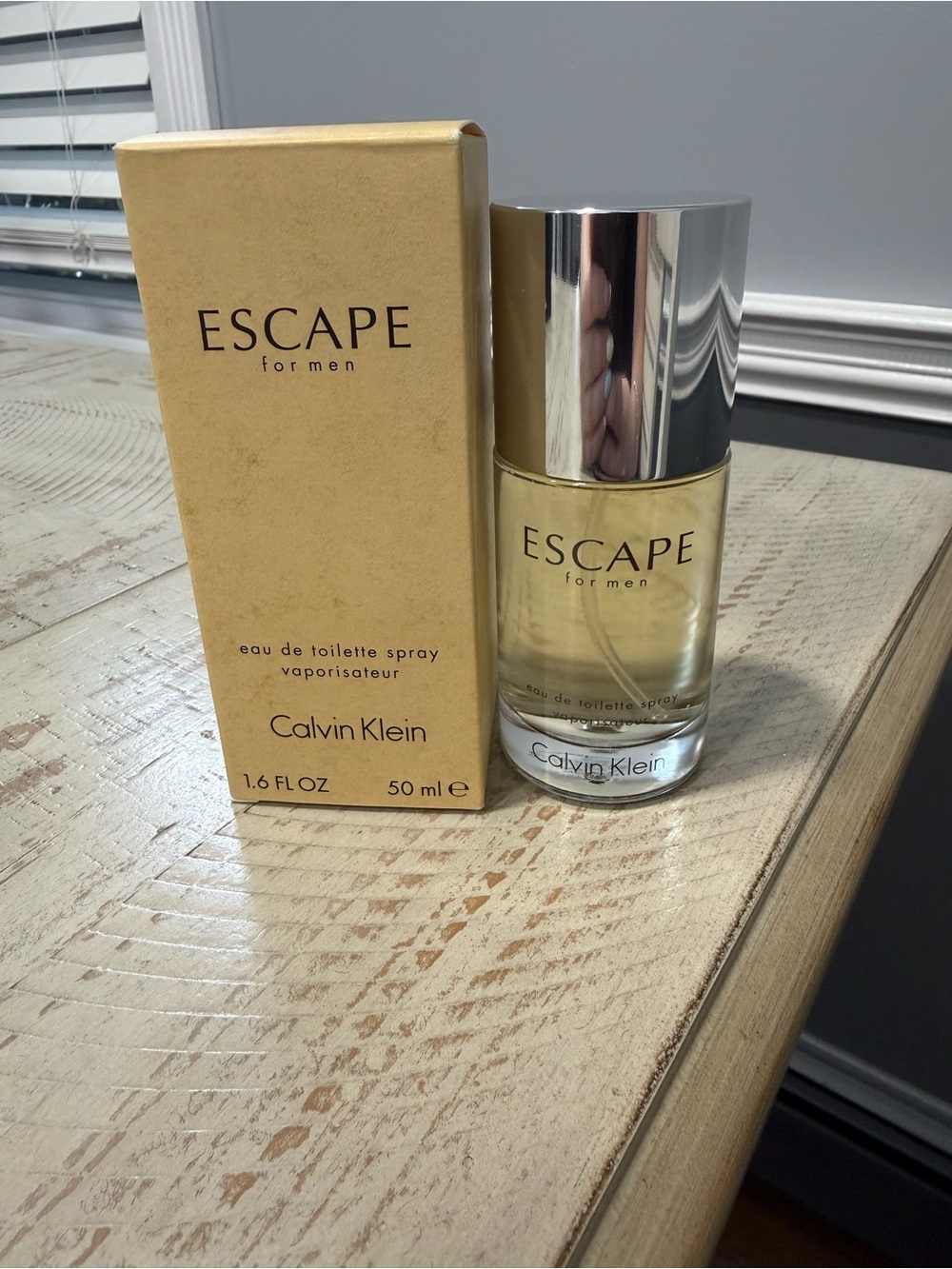 NWT Calvin Klein Escape for Men Eau De Toilette Spray